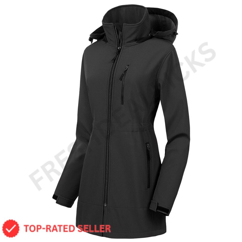 Lightweight Waterproof Fleece Lined Tactical Jacket Windbreaker Softshell
